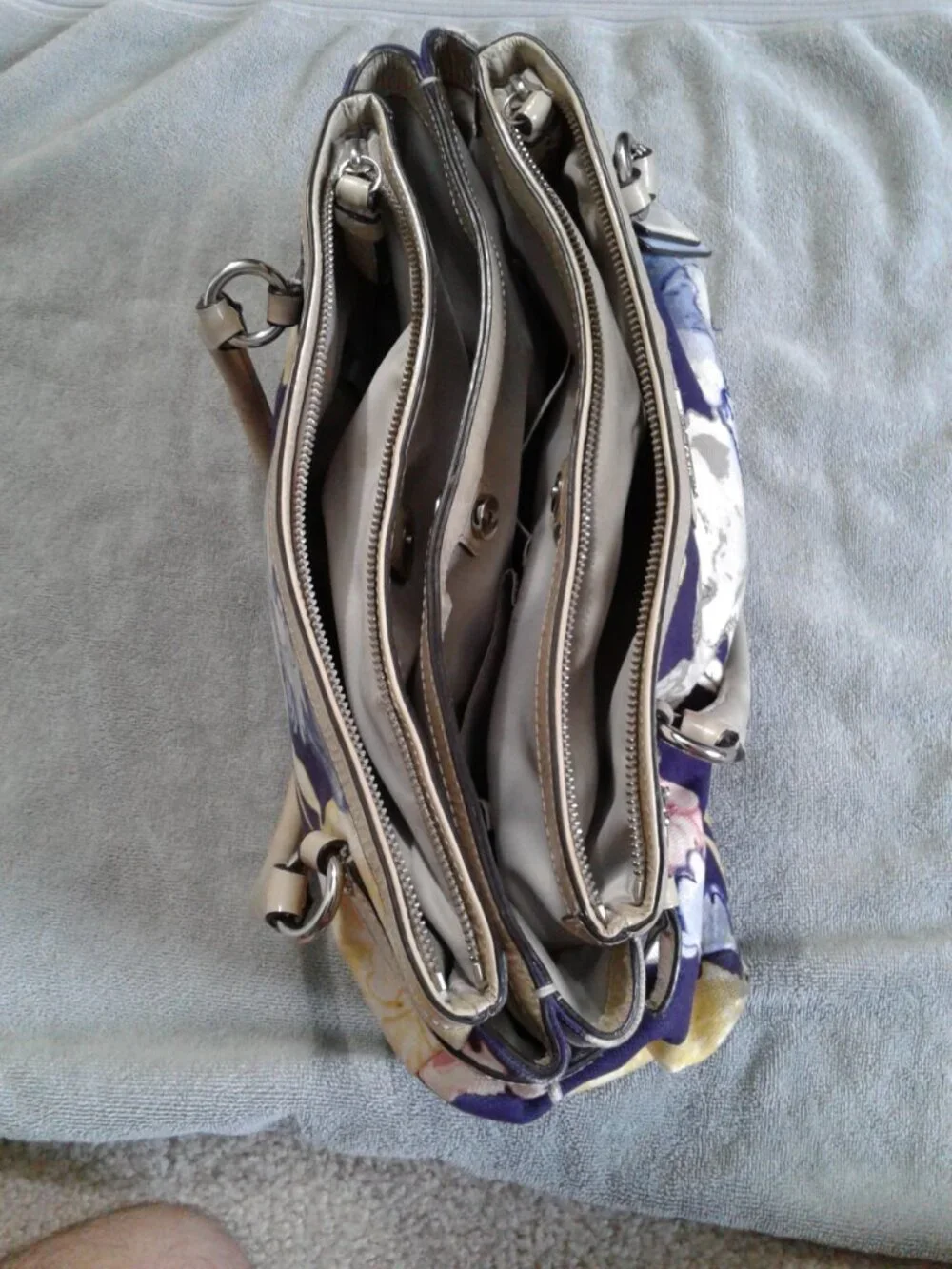 Coach Floral Print Purse